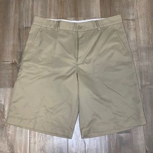 Greg Norman | Microfiber Tan Golf Shorts | Sz 32